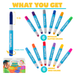 Blue Squid | Hair Chalk Pens and Glitter Set