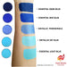 Face Paints Australia Face and Body Paint | Metallix Sky Blue - 30gr
