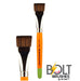 BOLT Face Painting Brushes by Jest Paint - NEW Pointed Handle - FIRM  1" Stroke