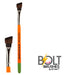 BOLT Face Painting Brushes by Jest Paint - Medium FIRM Angle (1/2")