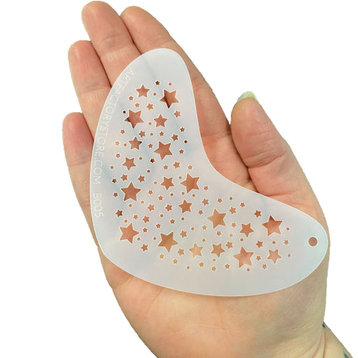 Art Factory | Boomerang Face Painting Stencil - Star Twinkle (B005)