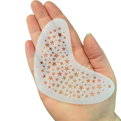 Art Factory | Boomerang Face Painting Stencil - Stars (B008)