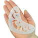 Art Factory | Boomerang Face Painting Stencil - Bat Crown (B040)