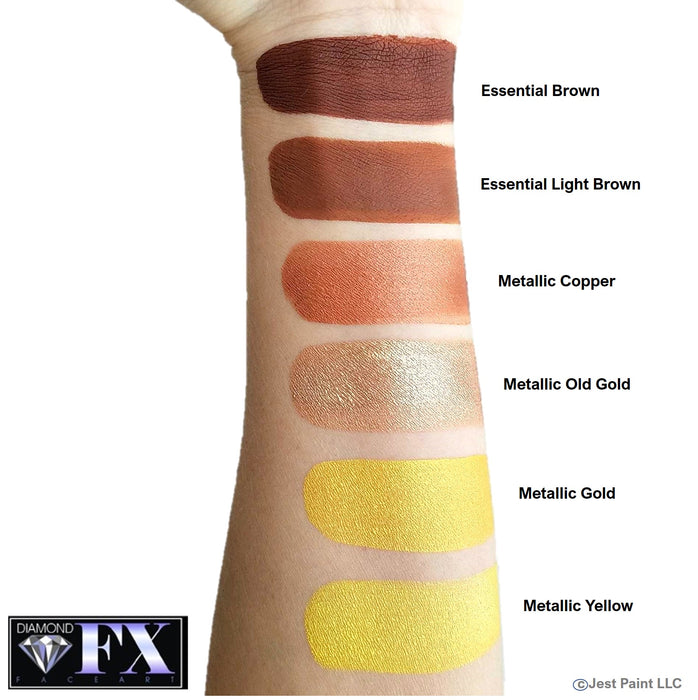 Diamond FX Face Paint Essential - Light Brown (1018) 30gr