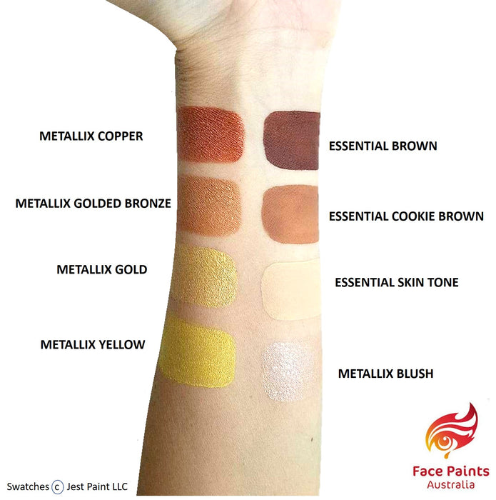 Face Paints Australia Face and Body Paint | Metallix Copper - 30gr