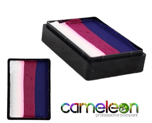Cameleon Face Paint Wide ColorBlock - Purdy Girl 30gr