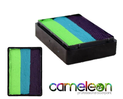 Cameleon Face Paint Wide ColorBlock - Mystic Sea 30gr