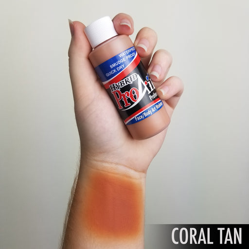 ProAiir Alcohol-Based HYBRID Airbrush Body Paint 2oz - CORAL TAN