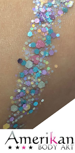 Amerikan Body Art | CHUNKY Glitter Cremes - CAPRICORN - 10gr
