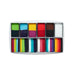 Global Body Art | One Stroke Face Painting Sampler Palette - Carnival - 12 x 15gm