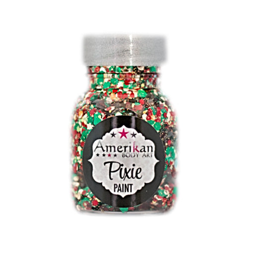 Pixie Paint Face Paint Glitter Gel  - Here Comes Santa Claus -  Small 1oz