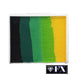 DFX Face Paint Rainbow Cake  - Large Green Carpet (RS50-8)  Approx. 50gr  #8