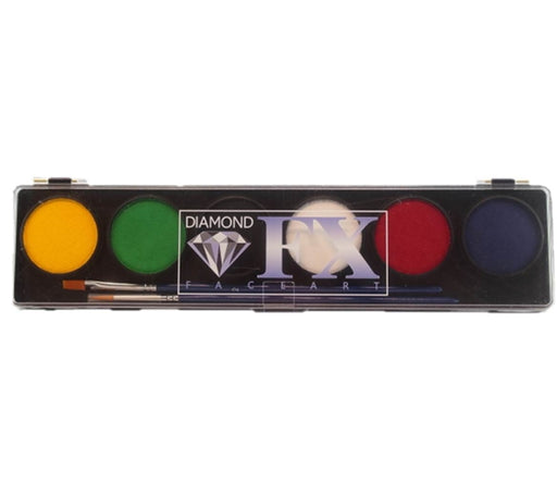 Diamond FX Face Paint - 6 Color Essential  Palette