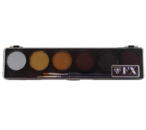 Diamond FX Face Paint - 6 Color Beast Palette