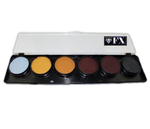 Diamond FX Face Paint - 6 Color Beast Palette