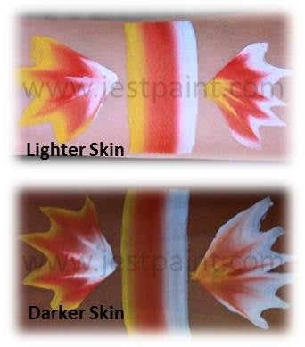 DFX Face Paint Rainbow Cake - Small Lobster Luau (RS30-2)  (16ml / approx. 28gr)   #2