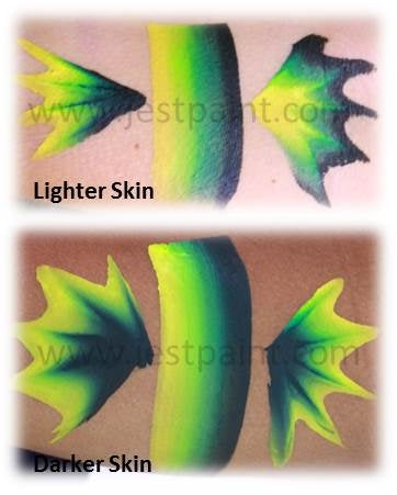 DFX Face Paint Rainbow Cake - Small Green Carpet (RS30-8)  (16ml / approx. 28gr)   #8