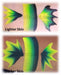 DFX Face Paint Rainbow Cake - Small Green Carpet (RS30-8)  (16ml / approx. 28gr)   #8