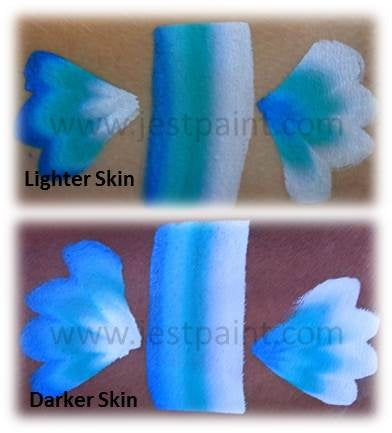 DFX Face Paint Rainbow Cake - Small Blueberry Hill (RS30-11)  (16ml / approx. 28gr)   #11