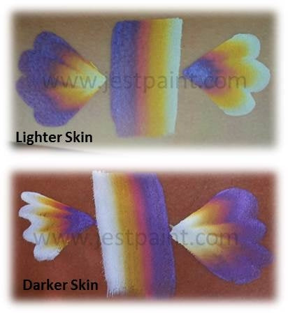 DFX Face Paint Rainbow Cake - Small Papaya Party (RS30-12)  (16ml / approx. 28gr)  #12