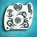 Diva Stencils | Face Painting Stencil | Diva Couture | Tribal Eyes (825/835)