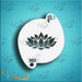 Diva Stencils | Face Painting Stencil | Lotus Flower (00397)