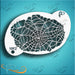 Diva Stencils | Face Painting Stencil | Wonderful Web (01062)