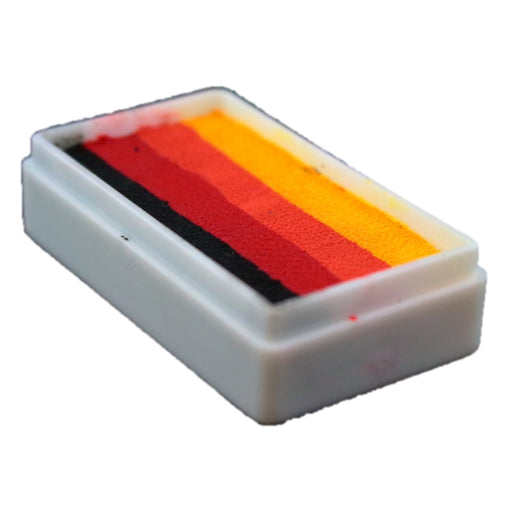 DFX Face Paint Rainbow Cake - Small Inferno (RS30-13)  (16ml / approx. 28gr)  #13