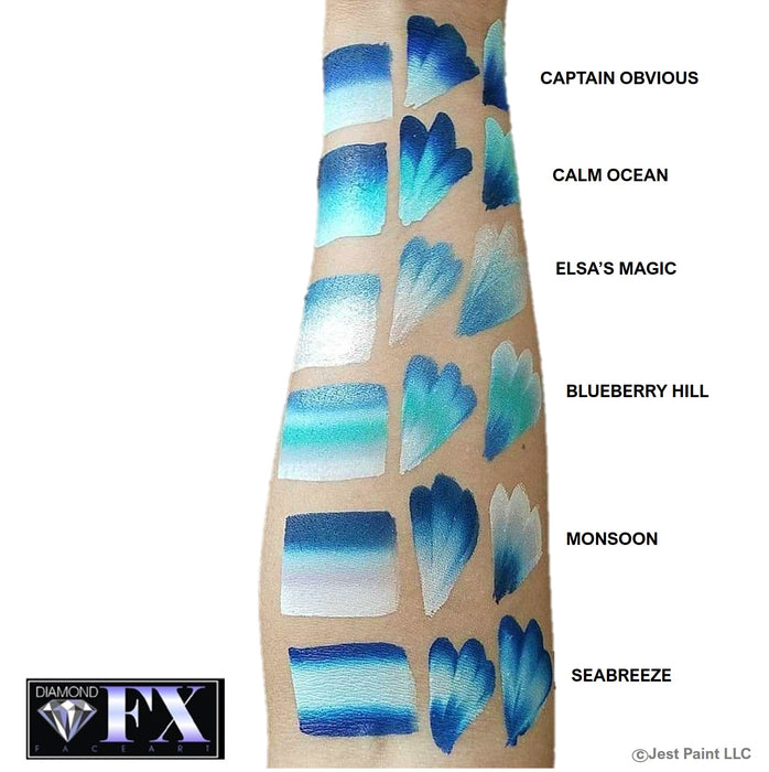 DFX Face Paint Rainbow Cake - Calm Ocean (RS30-62)  (16ml / approx. 28gr) #27