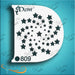 Diva Stencils | Face Painting Stencil | Demi Stars (809)