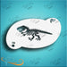Diva Stencils | Face Painting Stencil | Dino Skeleton (00078)