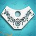 Diva Stencils | Face Painting Stencil |  Glitz and Glam Necklace (851)