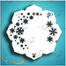 Diva Stencils | Face Painting Stencil | Eye Candy - Snowflakes (1421)