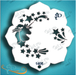 Diva Stencils | Face Painting Stencil | Eye Candy - Unicorn (1406)