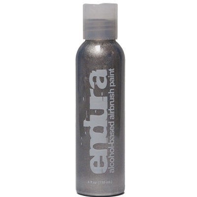 Endura Alcohol-Based Airbrush Body Paint - Metallic Silver - 4oz