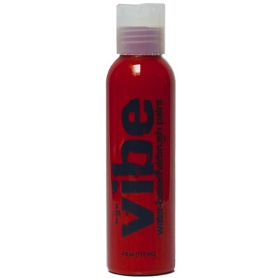 European Body Art | VODA (VIBE) Water Based Airbrush Body Paint - Standard Red - 4oz