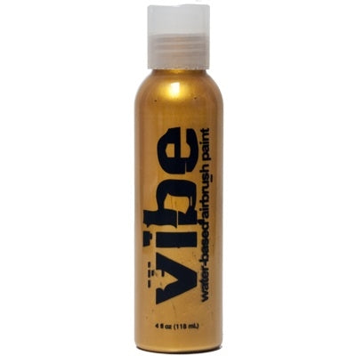 European Body Art | VODA (VIBE)  Water Based Airbrush Body Paint - Metallic Gold - 4oz - DISCONTINUED