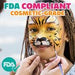 Kraze FX Face and Body Paints | Splash 12 One Stroke Split Cake Palette (6 gm each)