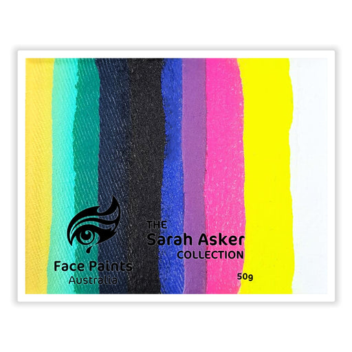 Face Paints Australia - Combo "Edging" Cake by Sarah Asker | FIRE OPAL  50gr  (SFX - Non Cosmetic)