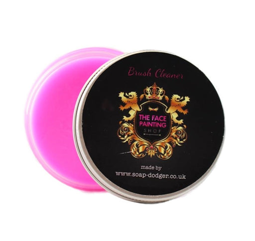 The Face Painting Shop |  Brush Cleaner Bar Soap - WARM PINK BERRY - 50gr