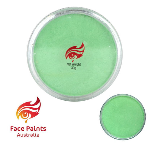 Face Paints Australia Face and Body Paint | Metallix Avocado (Pale Green) - 30gr