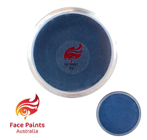 Face Paints Australia Face and Body Paint | Metallix Blue - 30gr