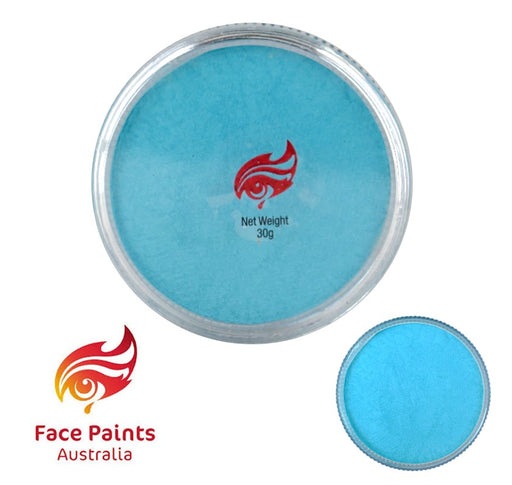 Face Paints Australia Face and Body Paint | Metallix Sky Blue - 30gr