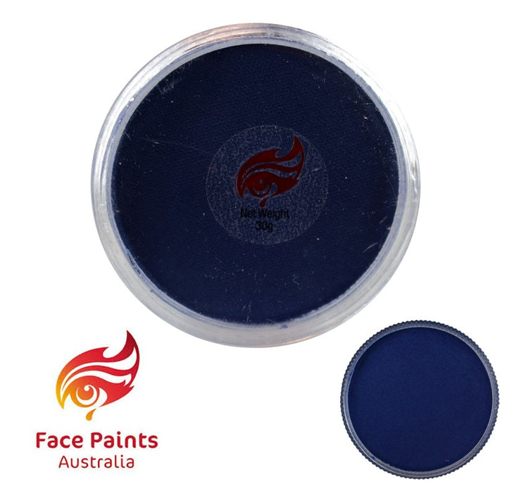Face Paints Australia Face and Body Paint | Essential Dark Blue - 30gr