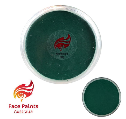 Face Paints Australia Face and Body Paint | Essential Green Dark - 30gr