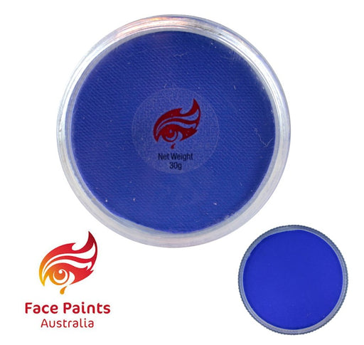 Face Paints Australia Face and Body Paint | Essential Blue Mid - 30gr
