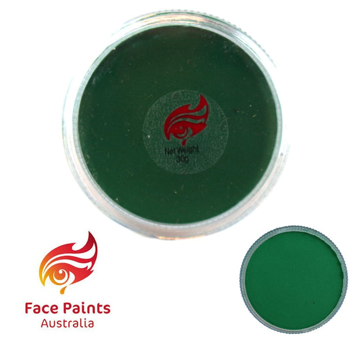 Face Paints Australia Face and Body Paint | Essential Green Mid - 30gr
