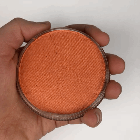 Face Paints Australia Face and Body Paint | Metallix Orange - 30gr