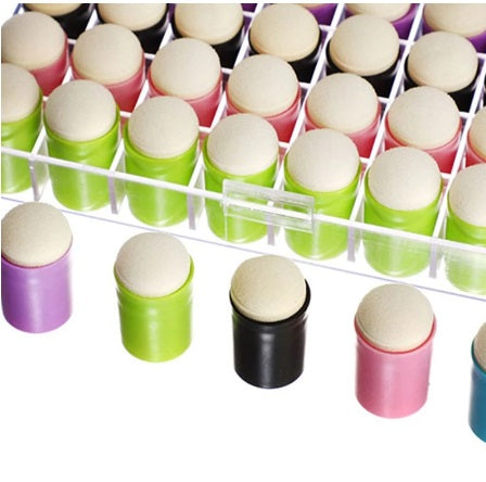 Finger Dauber Face Painting Sponges in Case | 5 Colors - 40 units