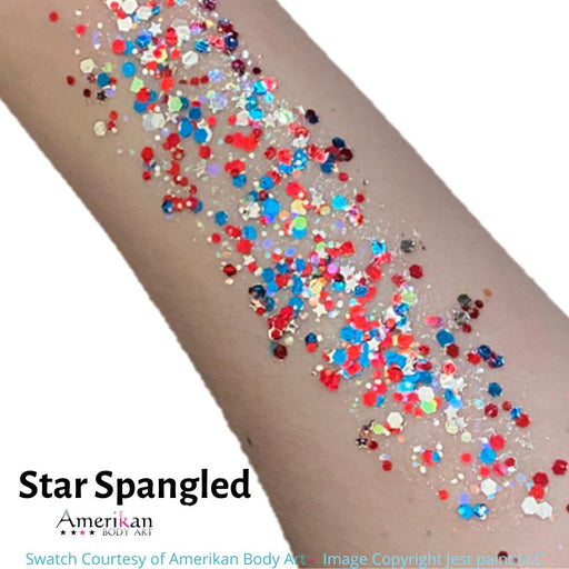 Pixie Paint Face Paint Glitter Gel - Star Spangled - Small 1oz